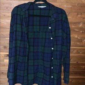 Old Navy Boyfriend Fit Flannel